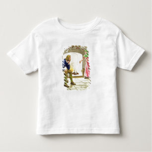 T-shirt Pour Les Tous Petits Le Roi Alfred (849-99) brûlant les gâteaux, du