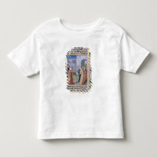 T-shirt Pour Les Tous Petits Le Roi David convoitant Bathsheba
