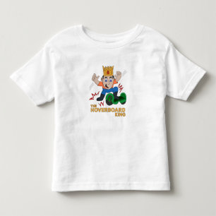 T-shirt Pour Les Tous Petits Le roi de l'hoverboard