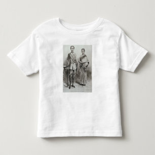 T-shirt Pour Les Tous Petits Le roi et la reine du Siam