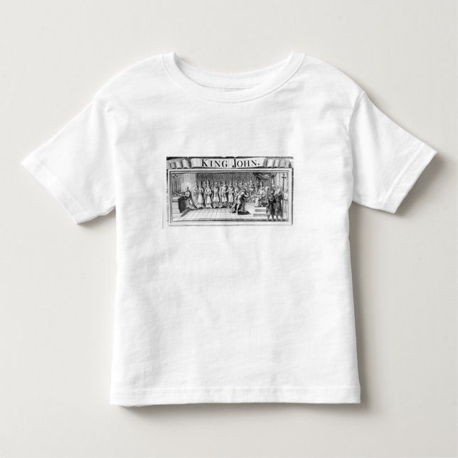T-shirt Pour Les Tous Petits Le Roi John rend sa couronne (Devant)