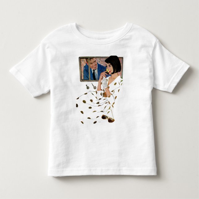 T-shirt Pour Les Tous Petits Le Rose d'or (Devant)