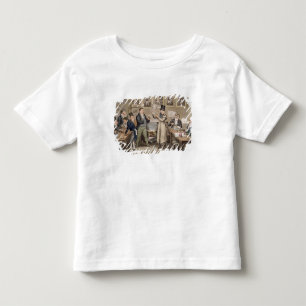 T-shirt Pour Les Tous Petits Le salon de Cribb : Tom présentant Jerry et la