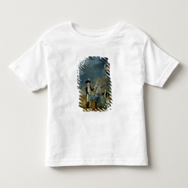 T-shirt Pour Les Tous Petits Le serment de Lafayette (Devant)