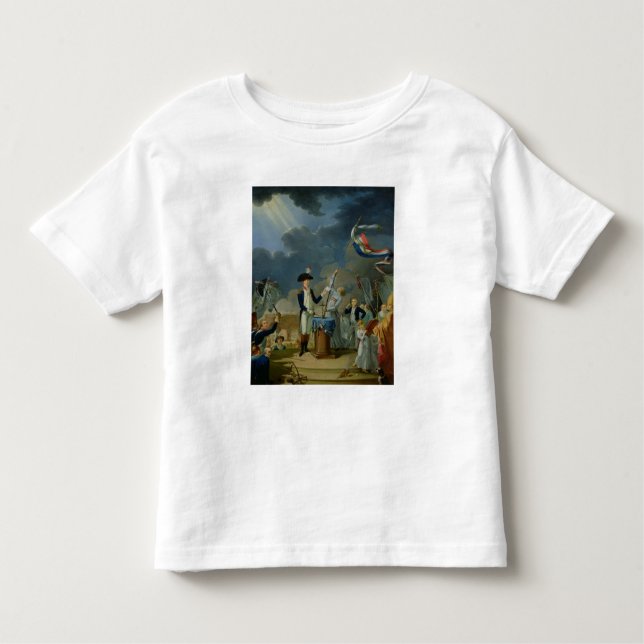 T-shirt Pour Les Tous Petits Le serment de Lafayette (Devant)