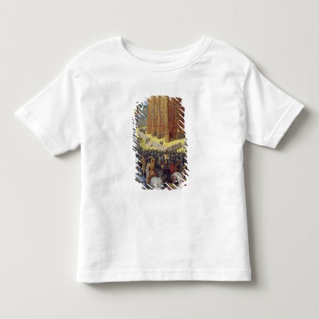 T-shirt Pour Les Tous Petits Le siège de Jérusalem par Nebuchadnezzar (Devant)