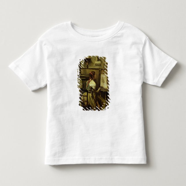 T-shirt Pour Les Tous Petits Le studio de Corot (Devant)