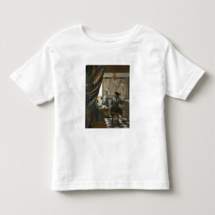 T-shirt Pour Les Tous Petits Le studio de l'artiste, c.1665-66 (huile sur la