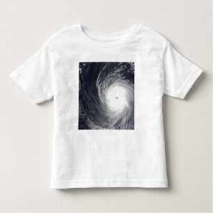T-shirt Pour Les Tous Petits Le Super Typhoon Melor survole l'océan Pacifique