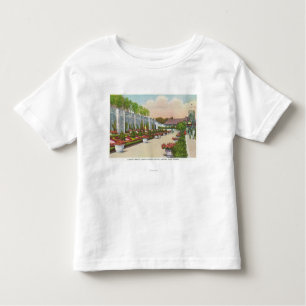 T-shirt Pour Les Tous Petits Le théâtre de jardin d'Oakes abaissent la terras