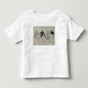 T-shirt Pour Les Tous Petits Le "Trenis" quadrille, plaquent 19 de 'Le Bon Genr