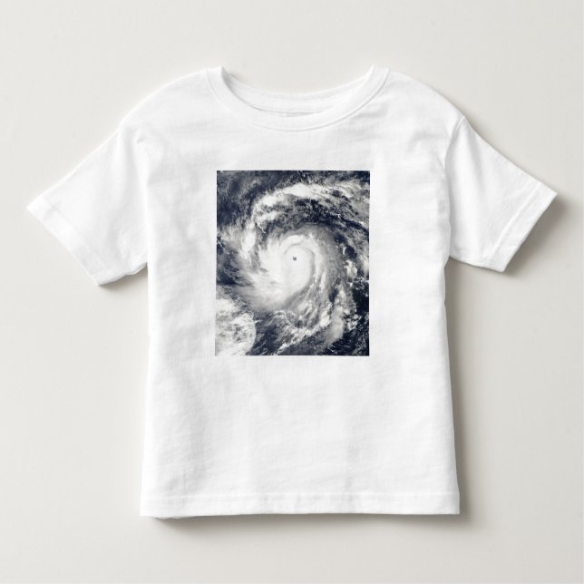 T-shirt Pour Les Tous Petits Le typhon Nida dans l'océan Pacifique (Devant)