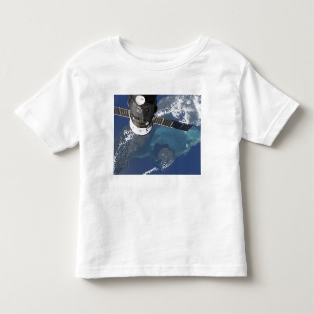 T-shirt Pour Les Tous Petits Le vaisseau spatial Progress 22 amarré (Devant)