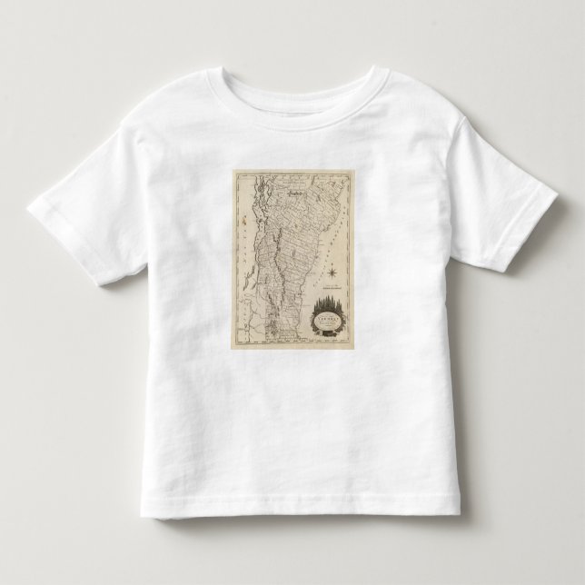 T-shirt Pour Les Tous Petits Le Vermont 4 (Devant)
