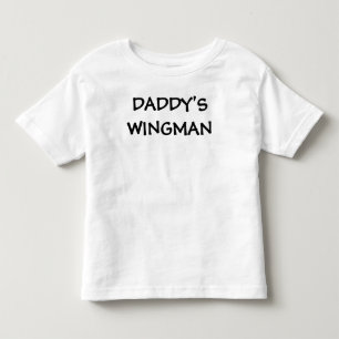 T-SHIRT POUR LES TOUS PETITS LE WINGMAN DU PAPA