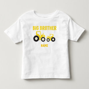 T-shirt Pour Les Tous Petits Learning Candy Big Brother Tractor