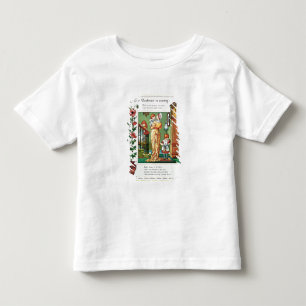 T-shirt Pour Les Tous Petits L'éboueur vient (l'illustration de comptine)