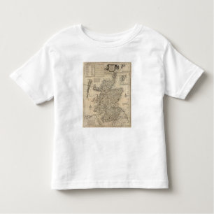 T-shirt Pour Les Tous Petits L'Ecosse et la Grande-Bretagne du nord