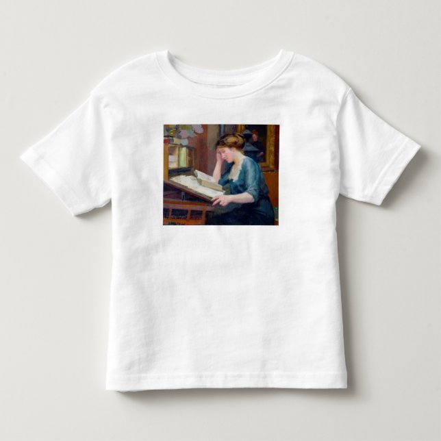 T-shirt Pour Les Tous Petits Lecture (Devant)