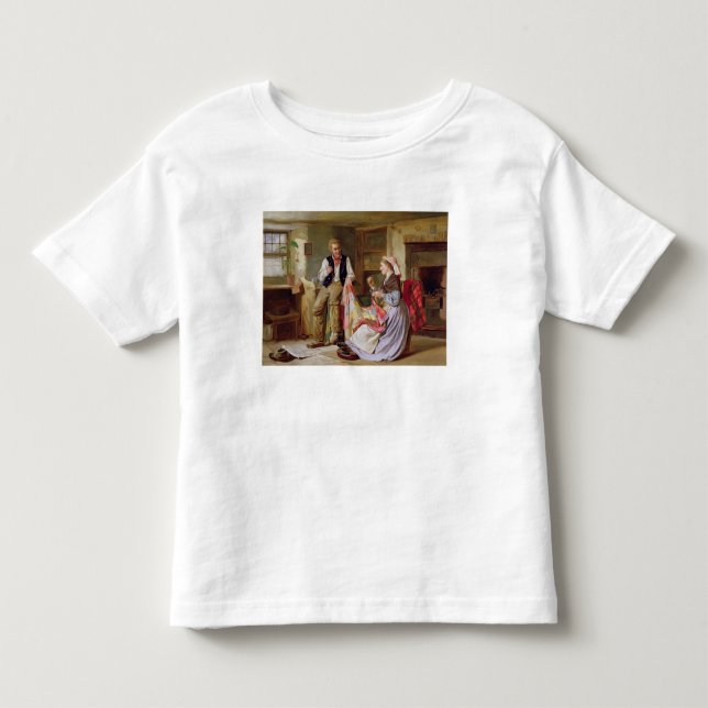 T-shirt Pour Les Tous Petits L'édredon de patchwork (Devant)