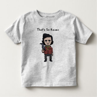 T-shirt Pour Les Tous Petits Légendes jeune Edgar Allen Poe d'enfant