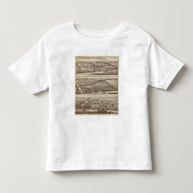 T-shirt Pour Les Tous Petits Lemoore, ranchs d'Armona (Devant)