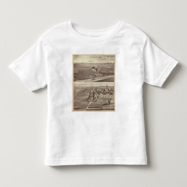T-shirt Pour Les Tous Petits Lemoore, ranchs d'Armona (Devant)