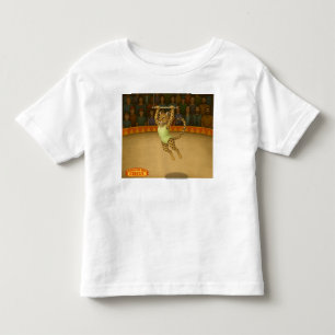 T-shirt Pour Les Tous Petits Lena artiste de trapèze léopard
