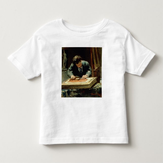 T-shirt Pour Les Tous Petits L'encadreur, 1878 (Devant)