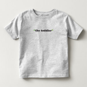 T-shirt Pour Les Tous Petits "L'enfant en bas âge" simple