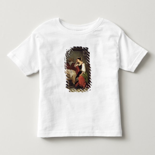 T-shirt Pour Les Tous Petits L'enfant malade (Devant)