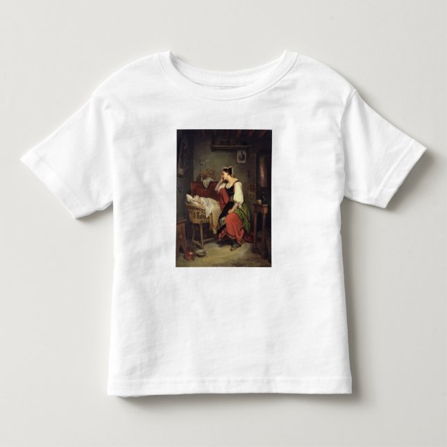 T-shirt Pour Les Tous Petits L'enfant malade (Devant)