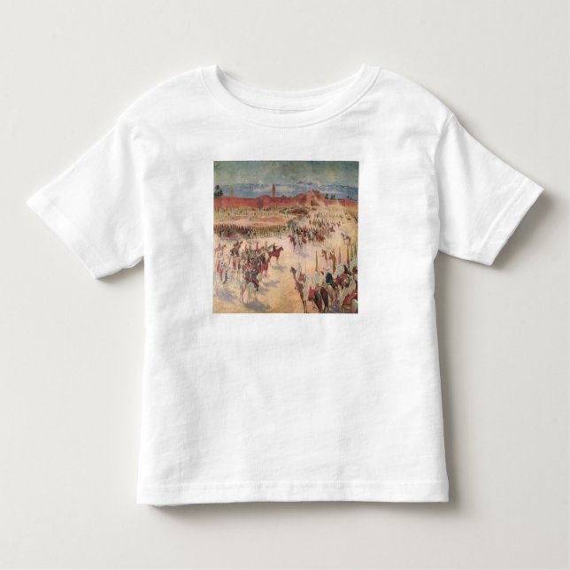 T-shirt Pour Les Tous Petits L'entrée du Général Lyautey et du Général Mangin (Devant)