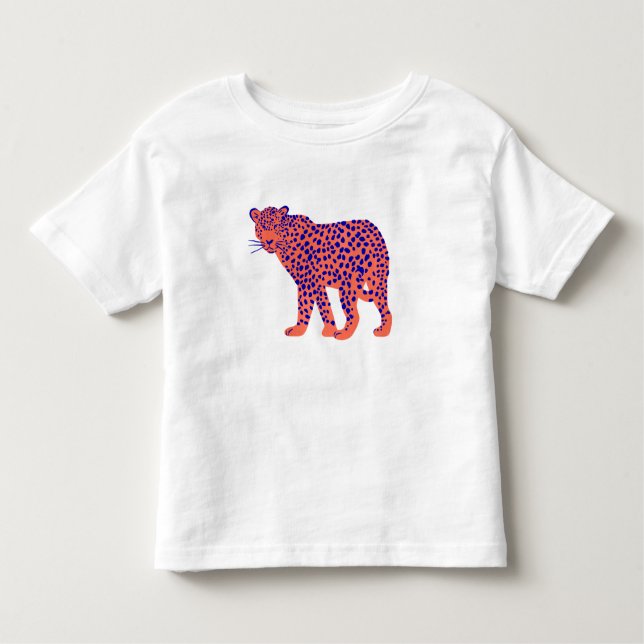 T-shirt Pour Les Tous Petits Léopard (Devant)