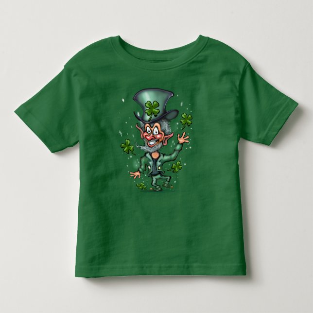 T-shirt Pour Les Tous Petits Leprechaun (Devant)