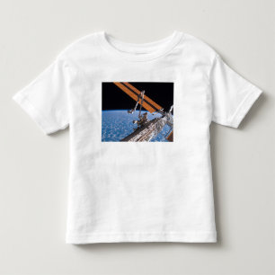 T-shirt Pour Les Tous Petits Les ailes de panneau de Canadarm2 et de rangée