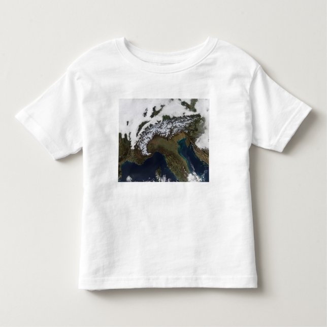 T-shirt Pour Les Tous Petits Les Alpes 4 (Devant)