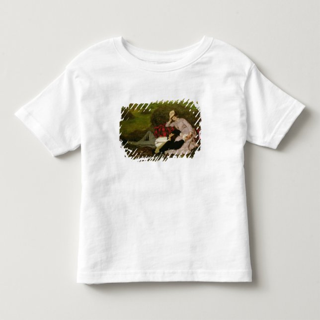 T-shirt Pour Les Tous Petits Les amants, 1870 (Devant)