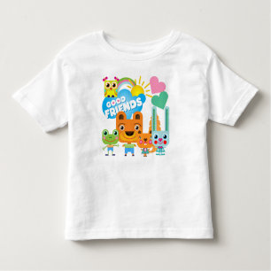 T-shirt Pour Les Tous Petits Les animaux bons amis