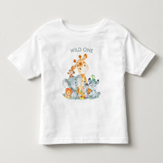 T-shirt Pour Les Tous Petits Les animaux de la jungle de Cute Safari