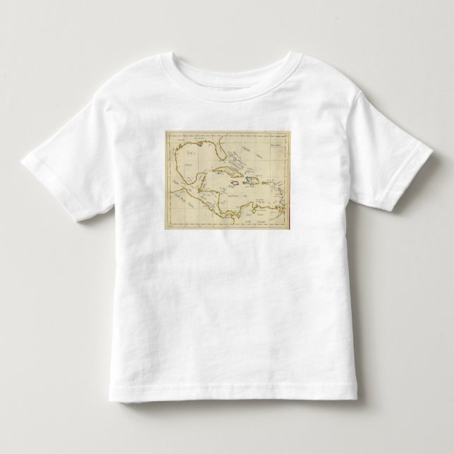 T-shirt Pour Les Tous Petits Les Antilles (Devant)