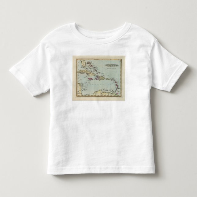 T-shirt Pour Les Tous Petits Les Antilles 21 (Devant)