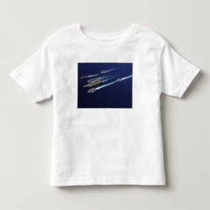 T-shirt Pour Les Tous Petits Les bateaux de groupe de grève de transporteur
