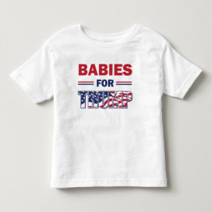 T-shirt Pour Les Tous Petits Les bébés pour Trump