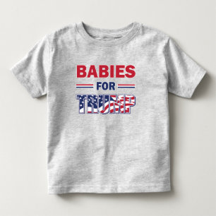 T-shirt Pour Les Tous Petits Les bébés pour Trump