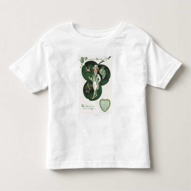 T-shirt Pour Les Tous Petits Les chansons qui atteignent le coeur (Devant)