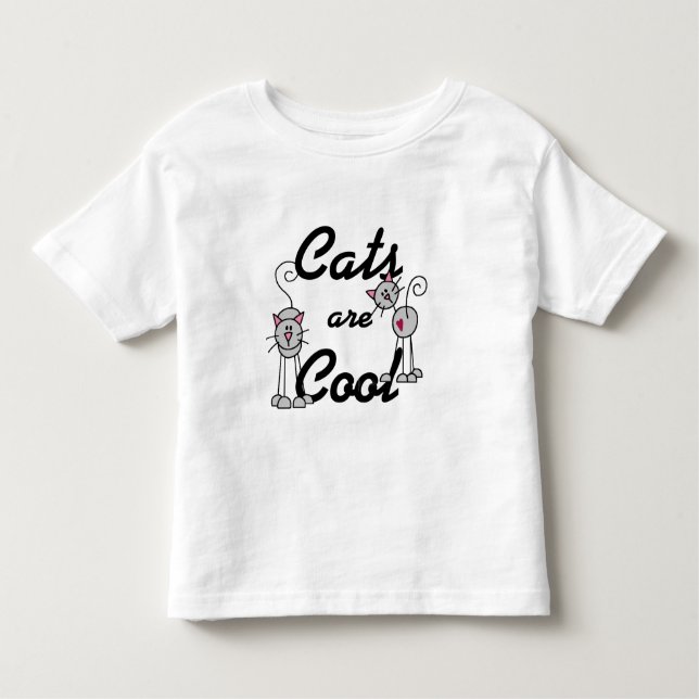 T-shirt Pour Les Tous Petits Les chats sont frais (Devant)