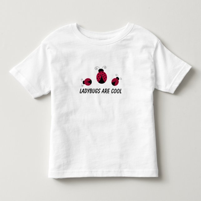 T-shirt Pour Les Tous Petits Les coccinelles sont cool (Devant)