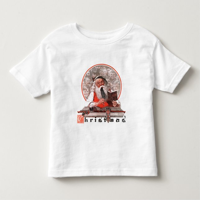 T-shirt Pour Les Tous Petits Les dépenses de Père Noël (Devant)
