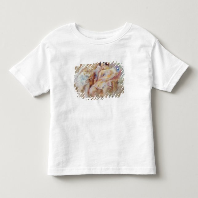 T-shirt Pour Les Tous Petits Les deux dormeurs (Devant)